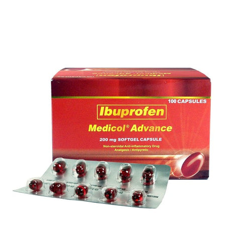 MEDICOL ADVANCE 200MG SGEL CAP 100S
