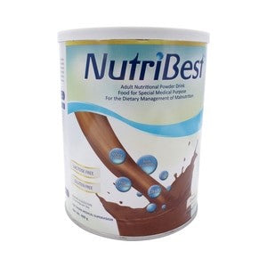 NUTRIBEST CHOCOLATE 400G PWDR CAN 1S