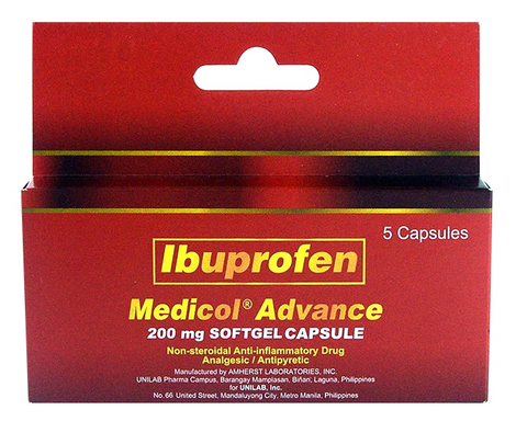 MEDICOL ADVANCE 200MG SGEL CAP 5S