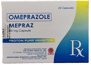 MEPRAZ 20MG CAP 20S