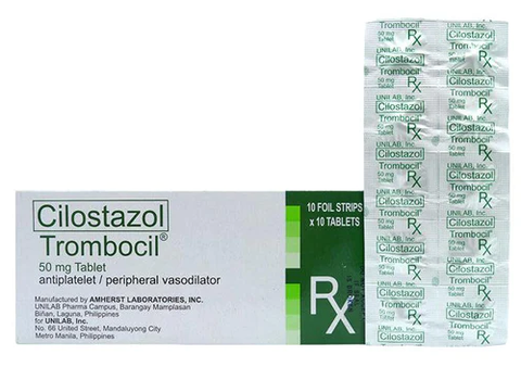 TROMBOCIL 50MG TAB 100S
