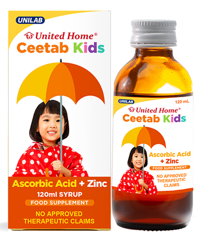 UH CEETAB KIDS 120ML SYR BOT 1S