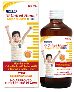 UH SUPERGROW KIDS 120ML SYR BOT 1S