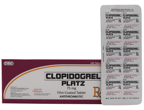 PLATZ 75MG FC TAB 100S