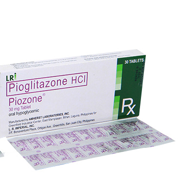 PIOZONE 30MG TAB 30S