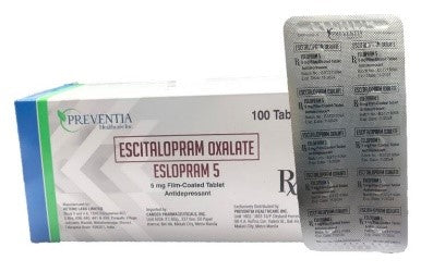 ESLOPRAM 5MG FC TAB 100S