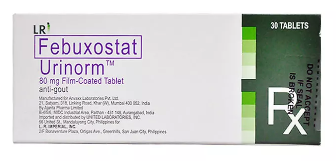 URINORM 80MG TAB 30S