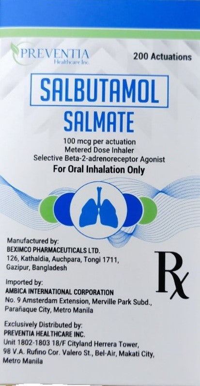 SALMATE 100MCG PER ACT SUSP MDI CAN 1S