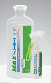 MAXSHIELD HANDSANTIZER C900 500ML BOT 1S
