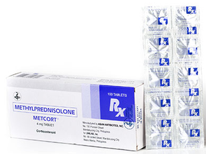 METCORT 4MG TAB 100S
