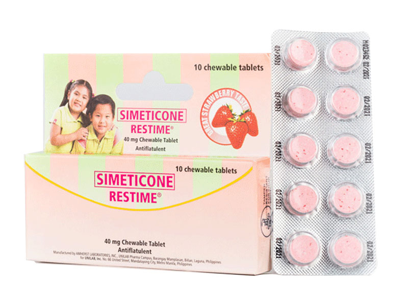 RESTIME 40MG CHEW TAB 10S