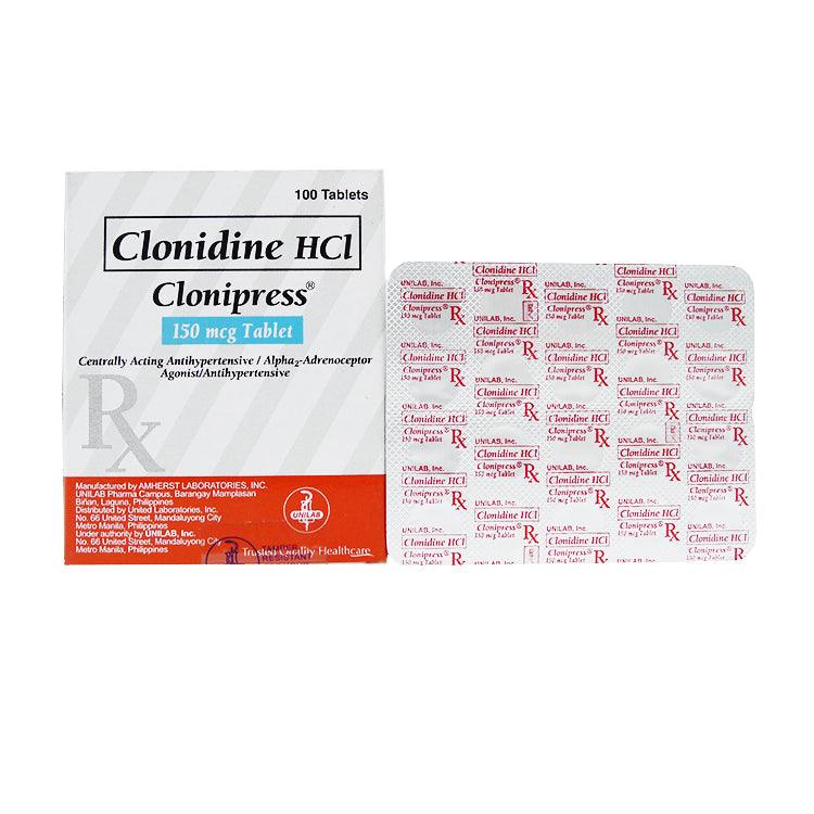CLONIPRESS 150MCG TAB 100S