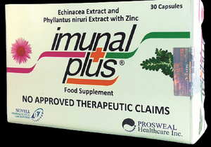 IMUNAL PLUS 250MG+50MG+10MG CAP 30S