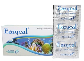 EAZYCAL 500MG+25MCG+200IU TAB 30S