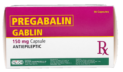 GABLIN 150MG CAP 56S