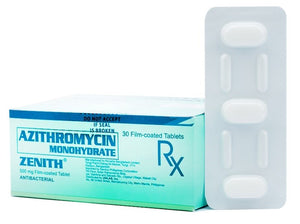 ZENITH 500MG TAB 30S