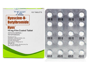 HYOS 10MG TAB 100S