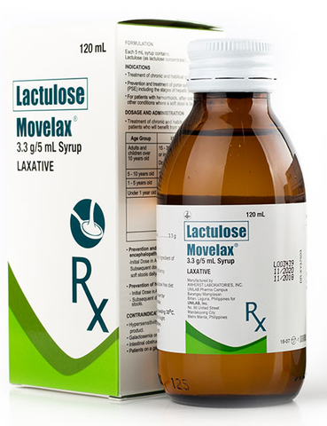 MOVELAX 3.3G/5ML 120ML SYRP BOT 1S