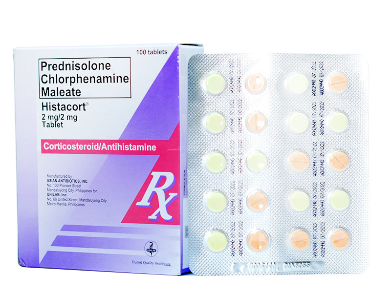 HISTACORT 2MG TAB 100S