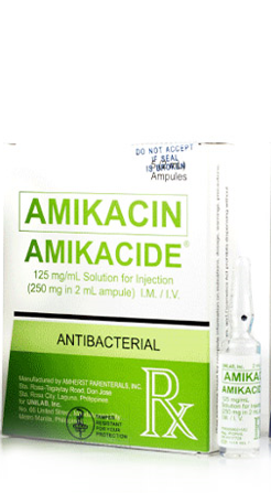 AMIKACIDE 250MG/2ML AMP 5S