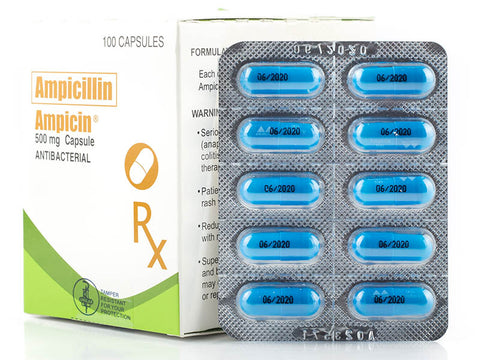 AMPICIN 500MG CAP 100S