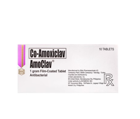 AMOCLAV 1G TAB 10S