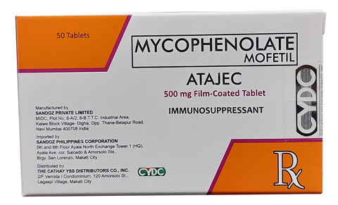 ATAJEC 500MG FC TAB 50S