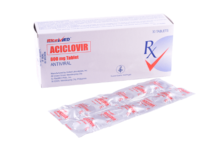 RM ACICLOVIR 800MG TAB 30S