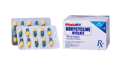 RM DOXYCYCLINE 100MG CAP 100S