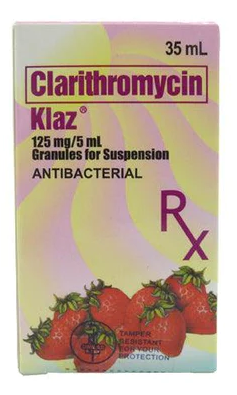 KLAZ 125MG 35ML SUS BOT 1S