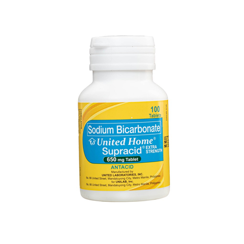 UHP SUPRACID 650MG TAB 100S