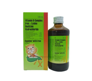 APPEBON W/IRON 120ML SYRP BOT 1S