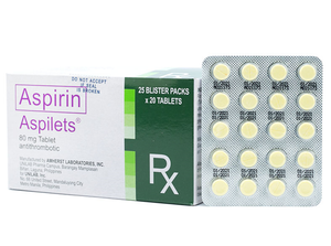 ASPILETS 80MG TAB 500S