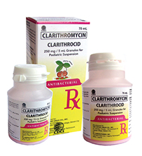 CLARITHROCID 250MG/5ML 70ML SUS BOT 1S
