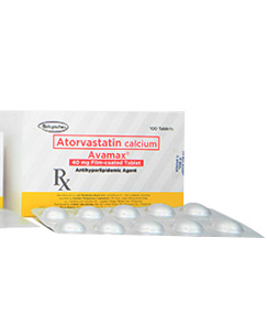 AVAMAX 40MG TAB 100S