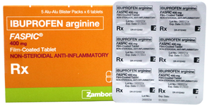 FASPIC 400MG FC TAB 30S