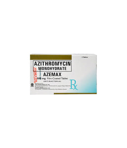 AZEMAX 500MG FC TAB 3S