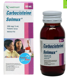 SOLMUX PED TR 200MG 60ML SYRP BOT 1S