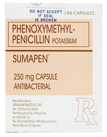 SUMAPEN 250MG CAP 100S