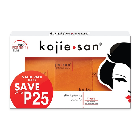 KOJIESAN SKINLIGHTCLASSIC 65G SOAP EA 3S