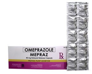 MEPRAZ 40MG DR CAP 50S