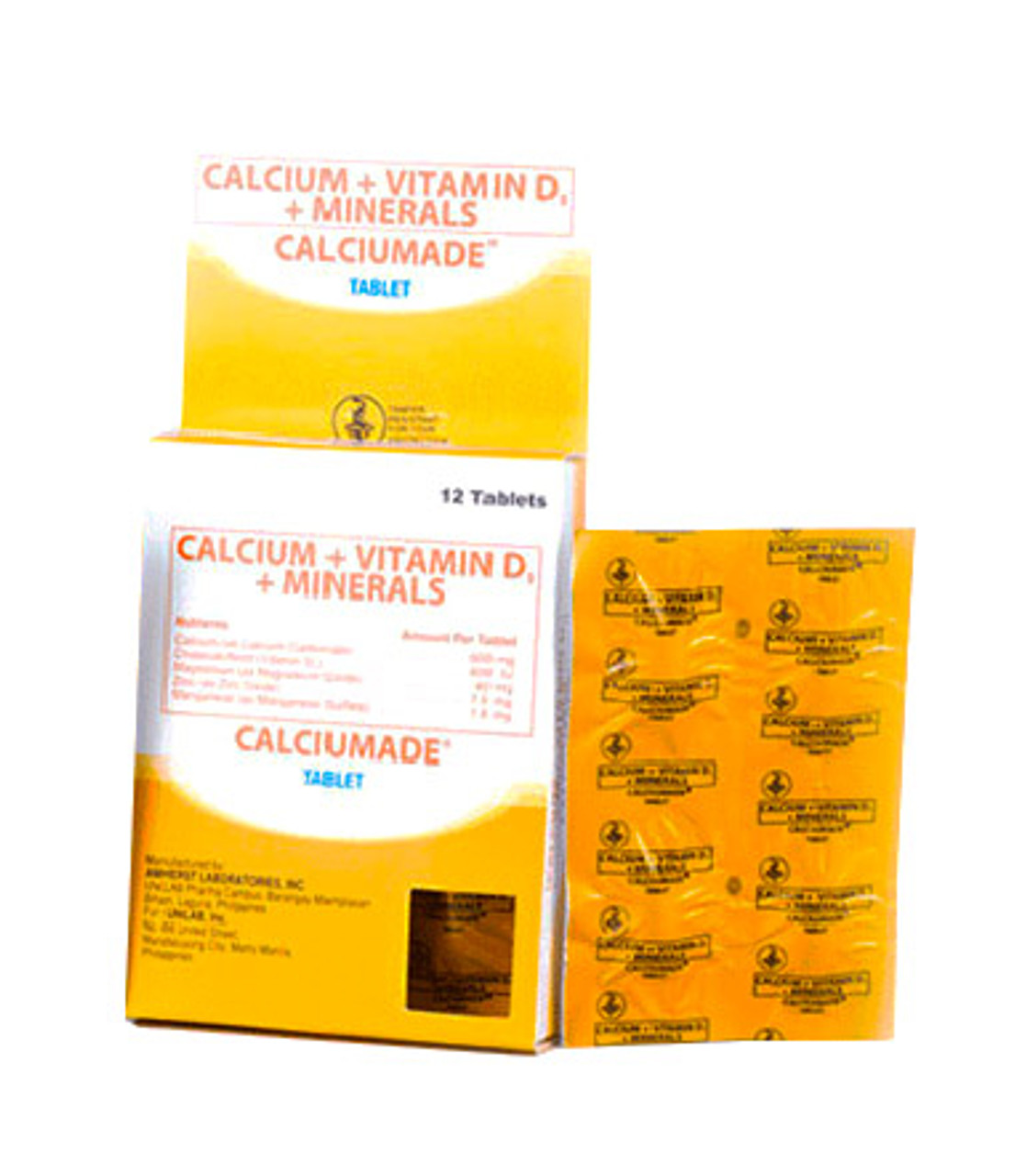 CALCIUMADE TAB 12S
