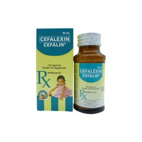 CEFALIN 125MG 60ML SUS BOT 1S