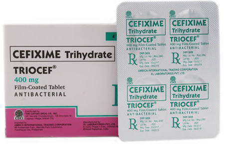 TRIOCEF 400MG TAB 4S