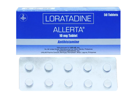 ALLERTA 10MG TAB 50S