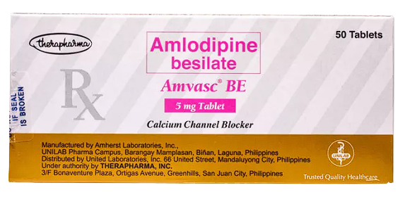 AMVASC BE 5MG TAB 50S
