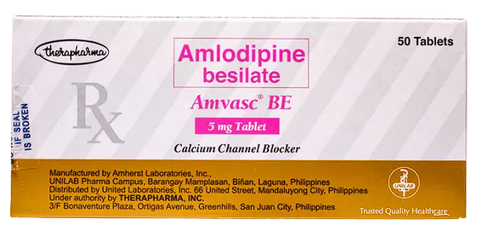 AMVASC BE 5MG TAB 50S