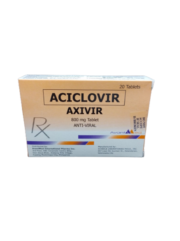 AXIVIR 800MG TAB 20S