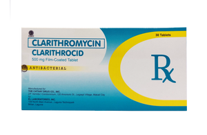 CLARITHROCID 500MG FC TAB 30S