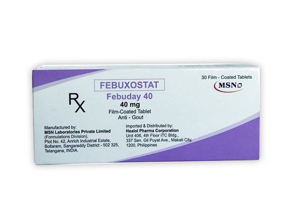 FEBUDAY 40MG TAB 30S